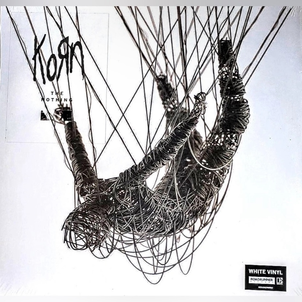KORN -  THE NOTHING - WHITE VINYL LP " NEW, SEALED "